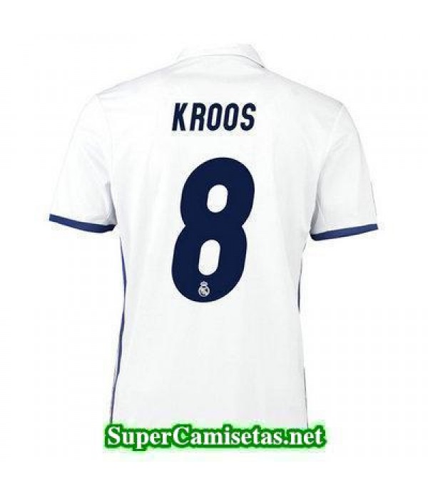 Primera Equipacion Camiseta Real Madrid KROOS 2016/17
