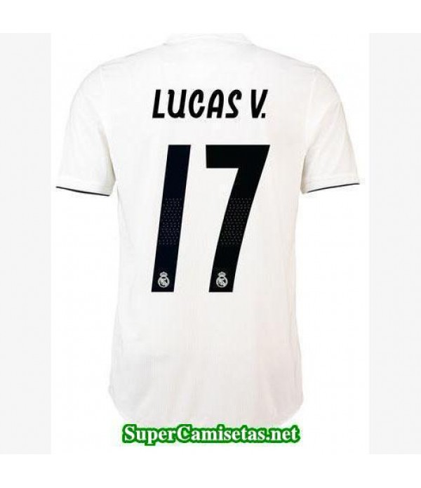 Primera Equipacion Camiseta Real Madrid Lucas V 20...