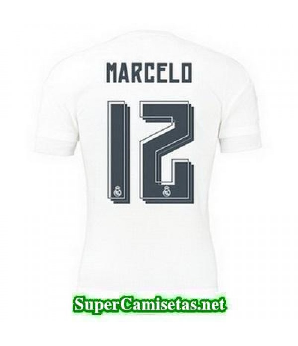 Primera Equipacion Camiseta Real Madrid MARCELO 2015/16