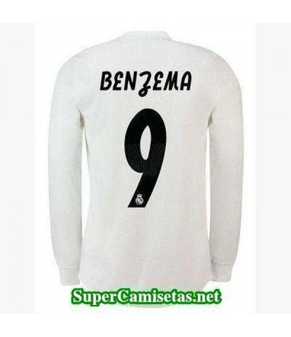 Primera Equipacion Camiseta Real Madrid ML Benzema 2018/19