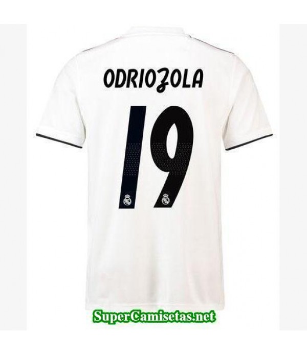 Primera Equipacion Camiseta Real Madrid Odriozola 2018/19