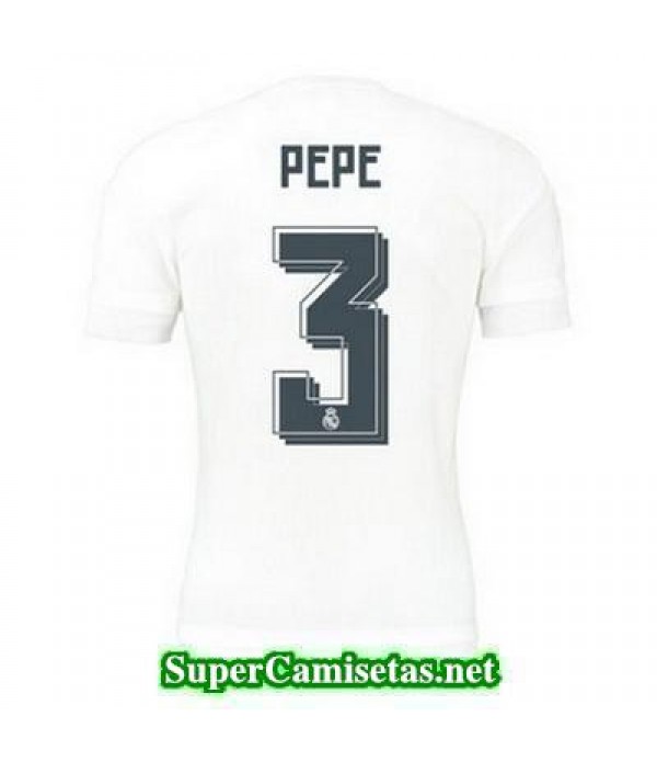 Primera Equipacion Camiseta Real Madrid PEPE 2015/16