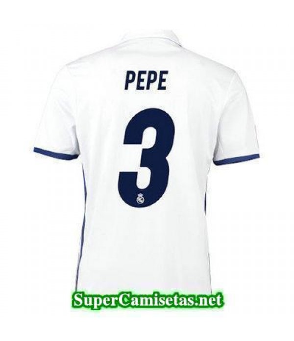 Primera Equipacion Camiseta Real Madrid PEPE 2016/17