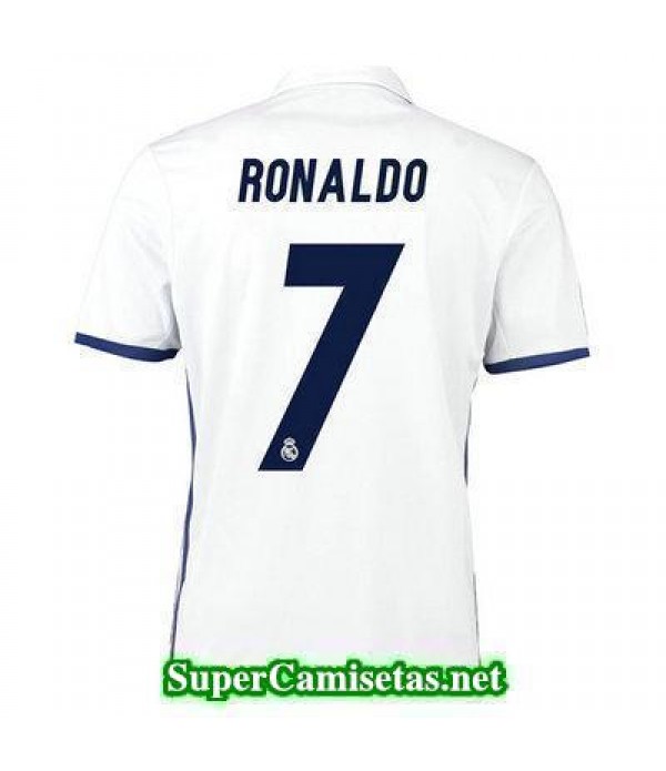 Primera Equipacion Camiseta Real Madrid RONALDO 2016/17