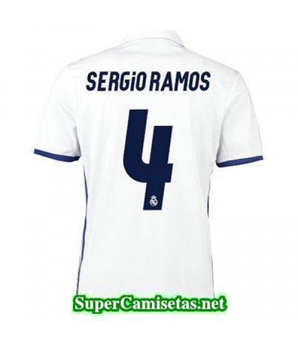 Primera Equipacion Camiseta Real Madrid SERGIO RAMOS 2016/17