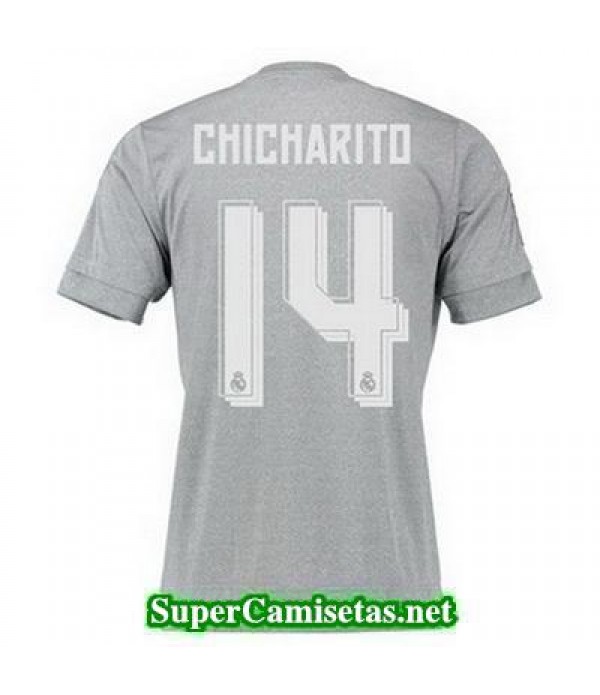 Segunda Equipacion Camiseta Real Madrid CHICHARITD 2015/16