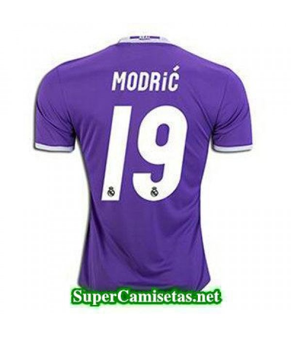 Segunda Equipacion Camiseta Real Madrid MODRIC 2016/17