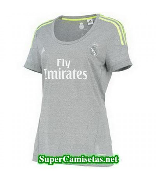 Segunda Equipacion Camiseta Real Madrid Mujer 2015/16