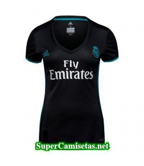 Segunda Equipacion Camiseta Real Madrid Mujer 2017/18