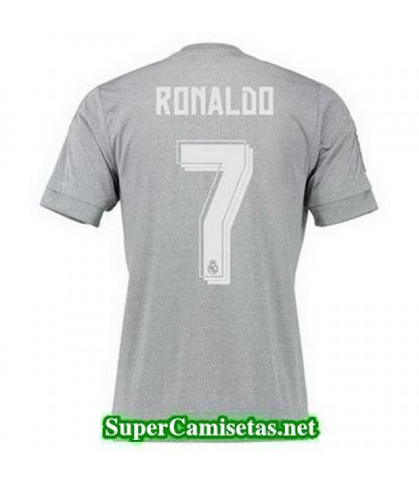 Segunda Equipacion Camiseta Real Madrid RONALDO 2015/16