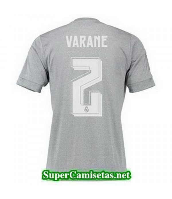 Segunda Equipacion Camiseta Real Madrid VARANE 2015/16