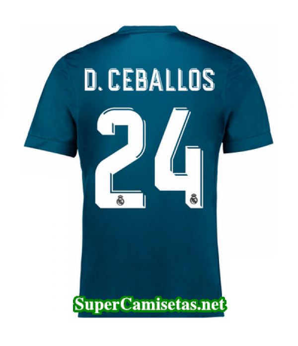 Tercera Equipacion Camiseta Real Madrid D Ceballos 2017/18