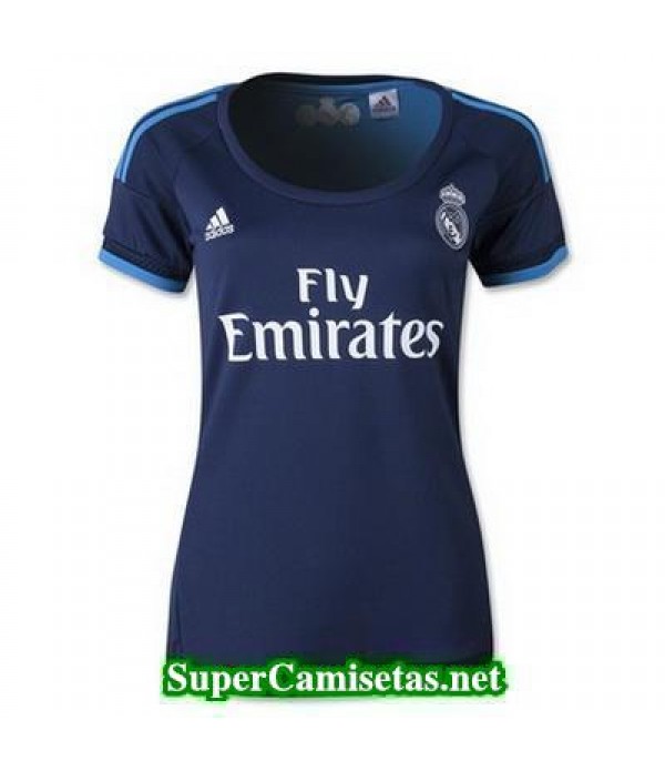 Tercera Equipacion Camiseta Real Madrid Mujer 2015/16