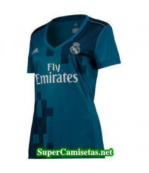 Tercera Equipacion Camiseta Real Madrid Mujer 2017/18