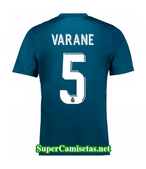 Tercera Equipacion Camiseta Real Madrid Varane 2017/18