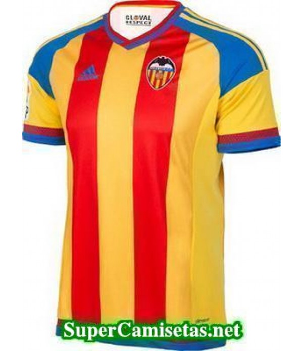 Tailandia Segunda Equipacion Camiseta Valencia 2015/16