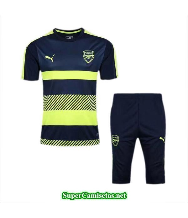 camiseta entrenamiento Arsenal amarillo 2017 2018