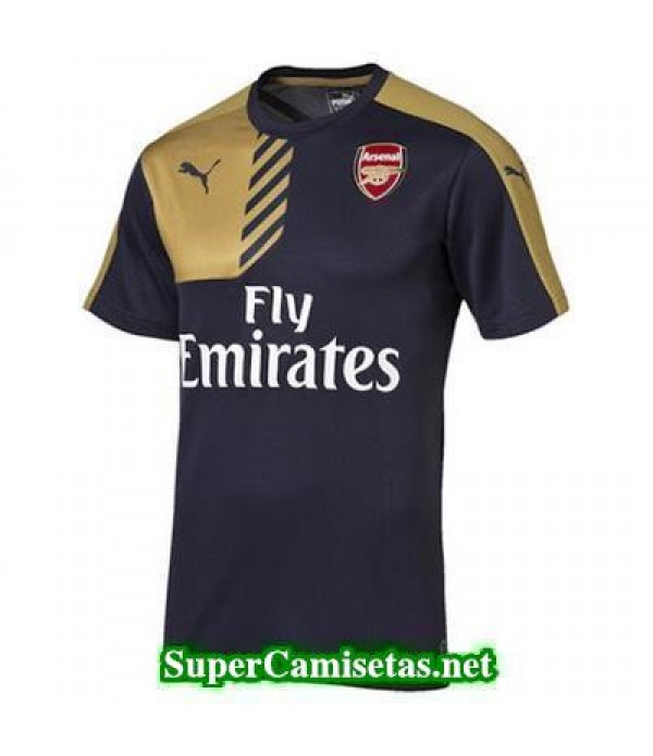 camiseta entrenamiento Arsenal negro 2015 2016