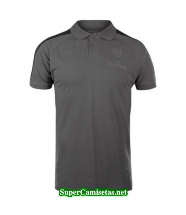 Camiseta polo Arsenal gris 2016 2017