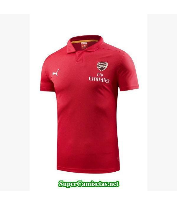 Camiseta polo Arsenal rojo 2018 2019