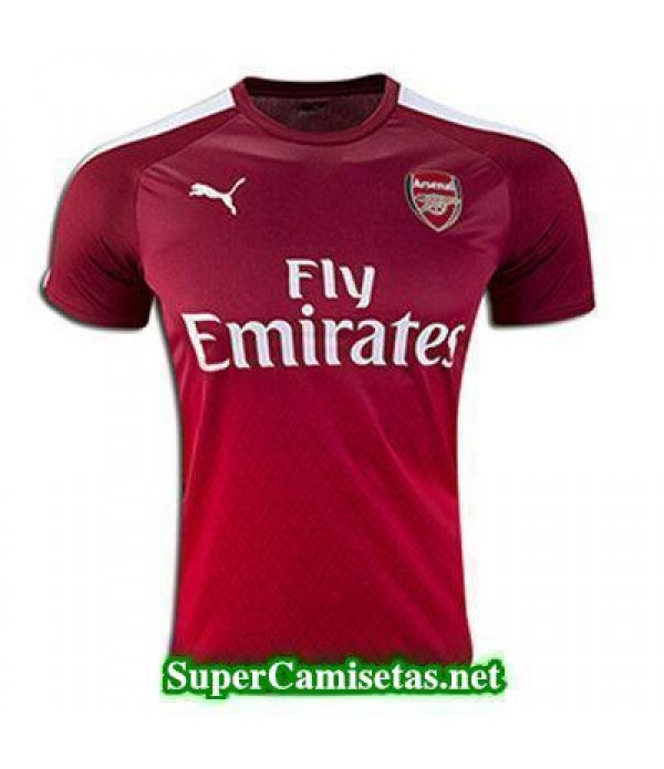 camiseta pre-partido Arsenal rojo 2016