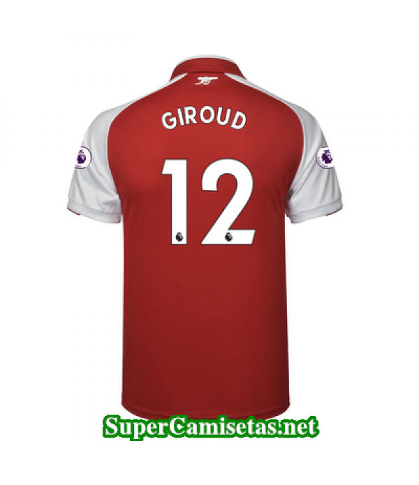 Primera Equipacion Camiseta Arsenal Giroud 2017/18