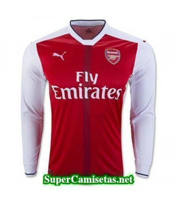 Primera Equipacion Camiseta Arsenal Manga Larga 2016/17
