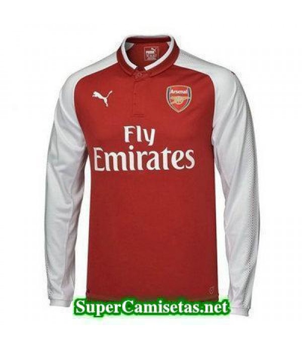 Primera Equipacion Camiseta Arsenal Manga Larga 2017/18