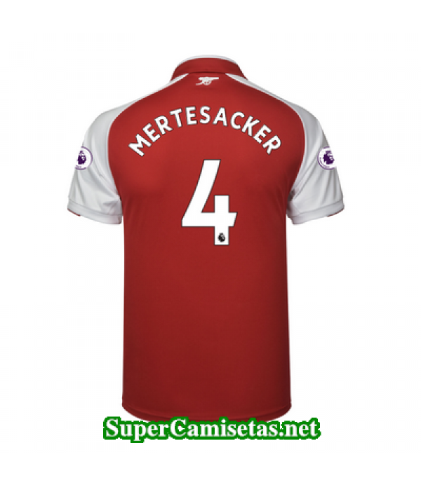 Primera Equipacion Camiseta Arsenal Mertesacker 2017/18