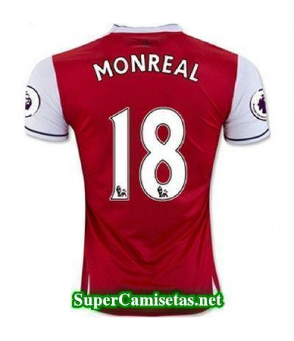 Primera Equipacion Camiseta Arsenal MONREAL 2016/17
