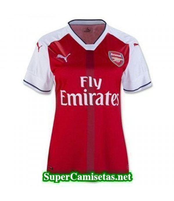 Primera Equipacion Camiseta Arsenal Mujer 2016/17