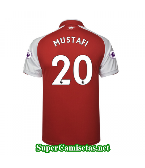 Primera Equipacion Camiseta Arsenal Mustafi 2017/18