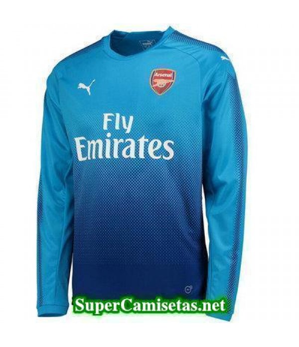 Segunda Equipacion Camiseta Arsenal Manga Larga 2017/18