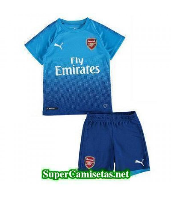 Segunda Equipacion Camiseta Arsenal Ninos 2017/18