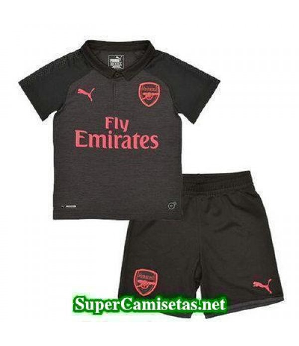 Tercera Equipacion Camiseta Arsenal Ninos 2017/18