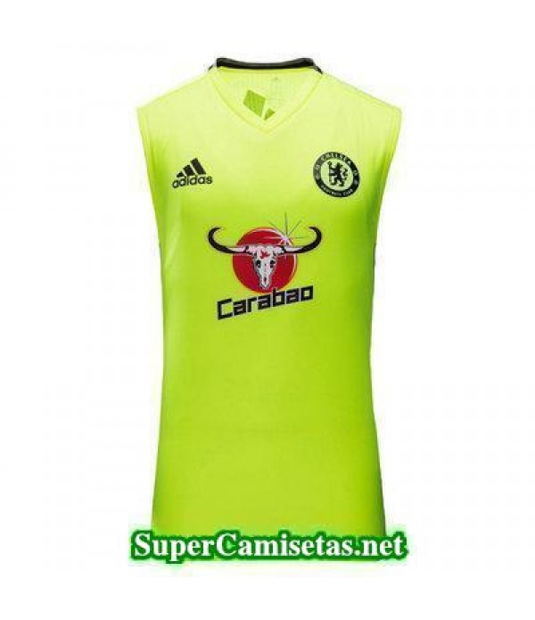 camiseta chaleco Chelsea amarillo 2016 2017