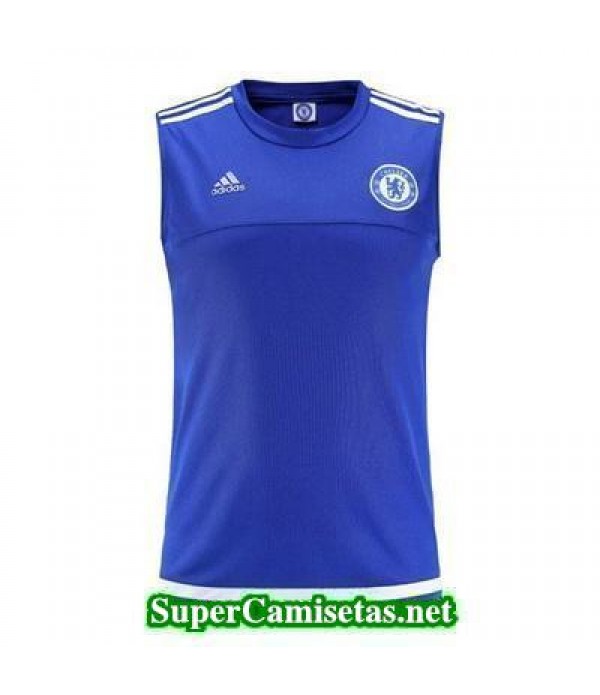 camiseta chaleco Chelsea Azul 2015 2016