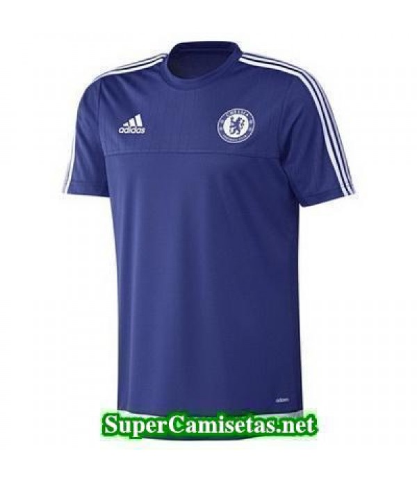 camiseta entrenamiento Chelsea azul 2015 2016