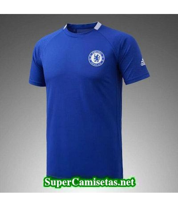 camiseta entrenamiento Chelsea azul UCL 2017 2018