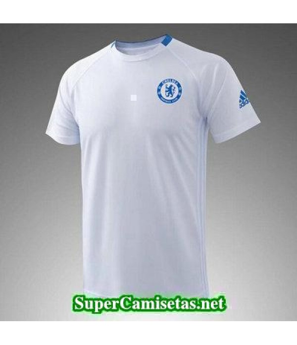 camiseta entrenamiento Chelsea blanco UCL 2017 2018