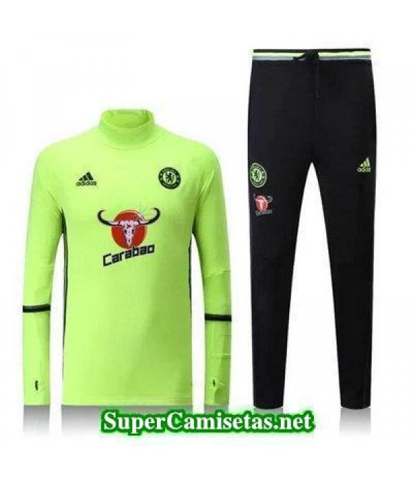 Camiseta entrenamiento Chelsea ML amarillo 2016 2017