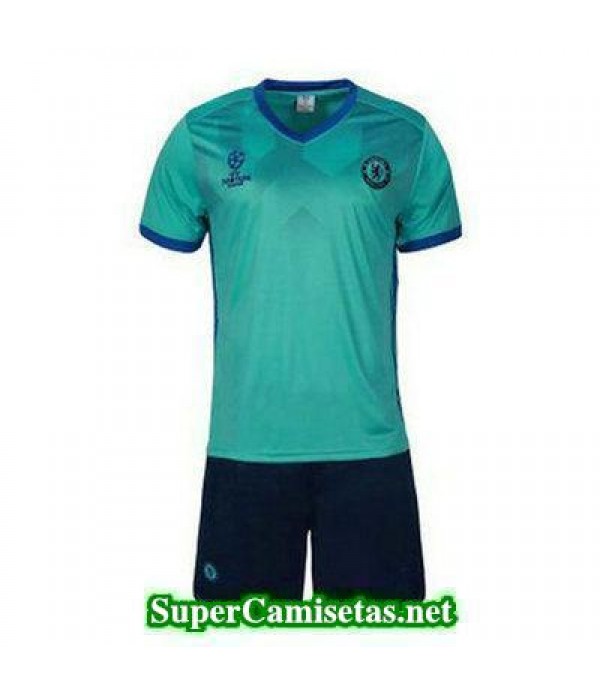 camiseta entrenamiento Chelsea UCL verde 2017 2018