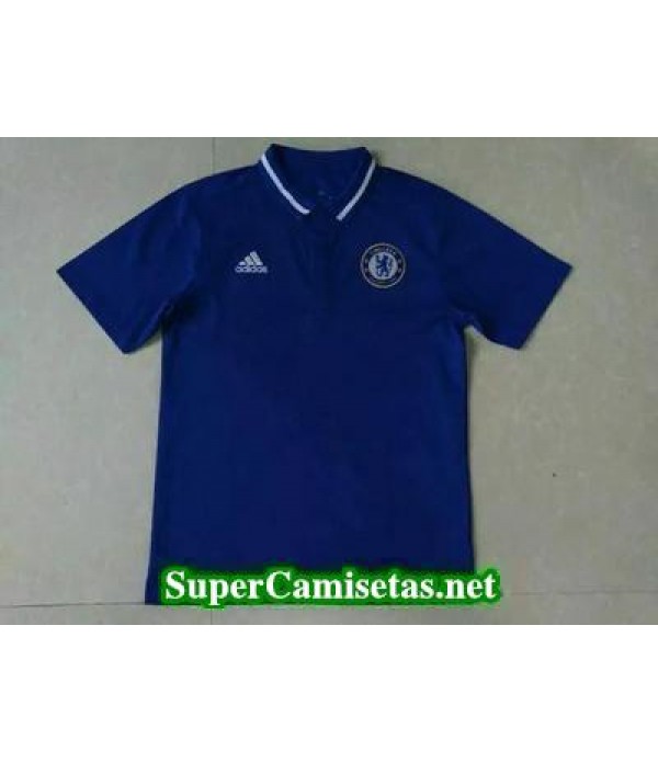 Camiseta polo Chelsea Azul 2016 2017