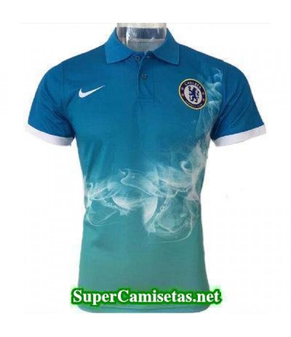 Camiseta polo Chelsea azul 2017 2018