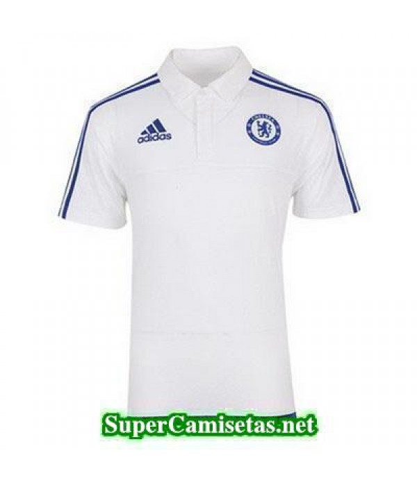 Camiseta polo Chelsea Blanco 2016