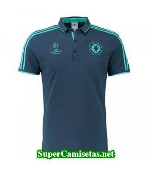 Camiseta polo Chelsea Champions Azul 2016