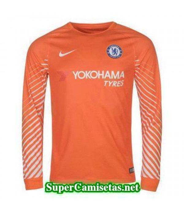 Portero Equipacion Camiseta Chelsea Manga Larga 2017/18
