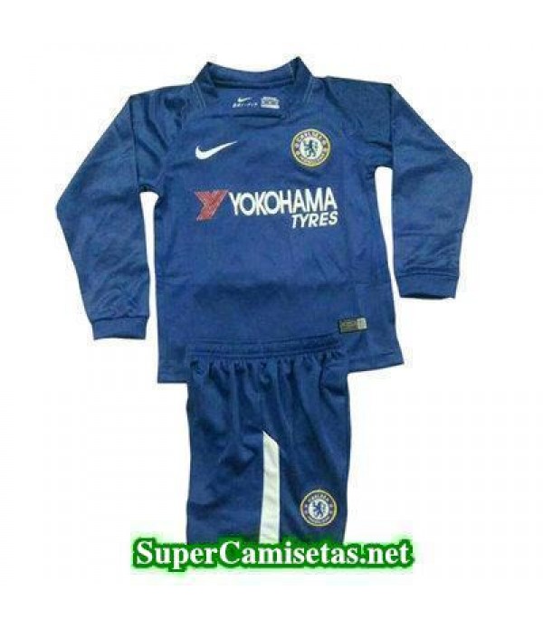 Primera Equipacion Camiseta Chelsea ML Ninos 2017/18