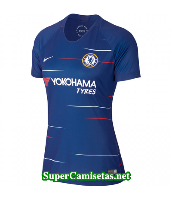 Primera Equipacion Camiseta Chelsea Mujer 2018/19