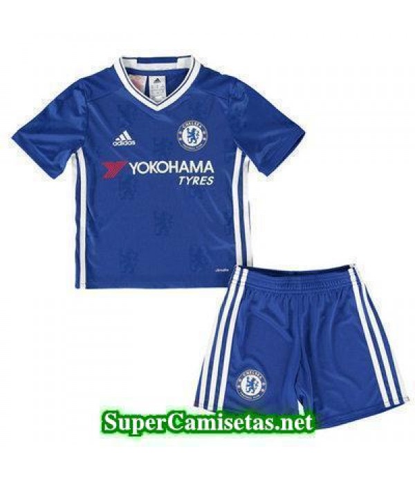 Primera Equipacion Camiseta Chelsea Ninos 2016/17